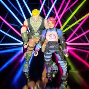 Jazwares FORTNITE Squad Mode Brite Bomber & Legendary Series Jonsey  Figures A52